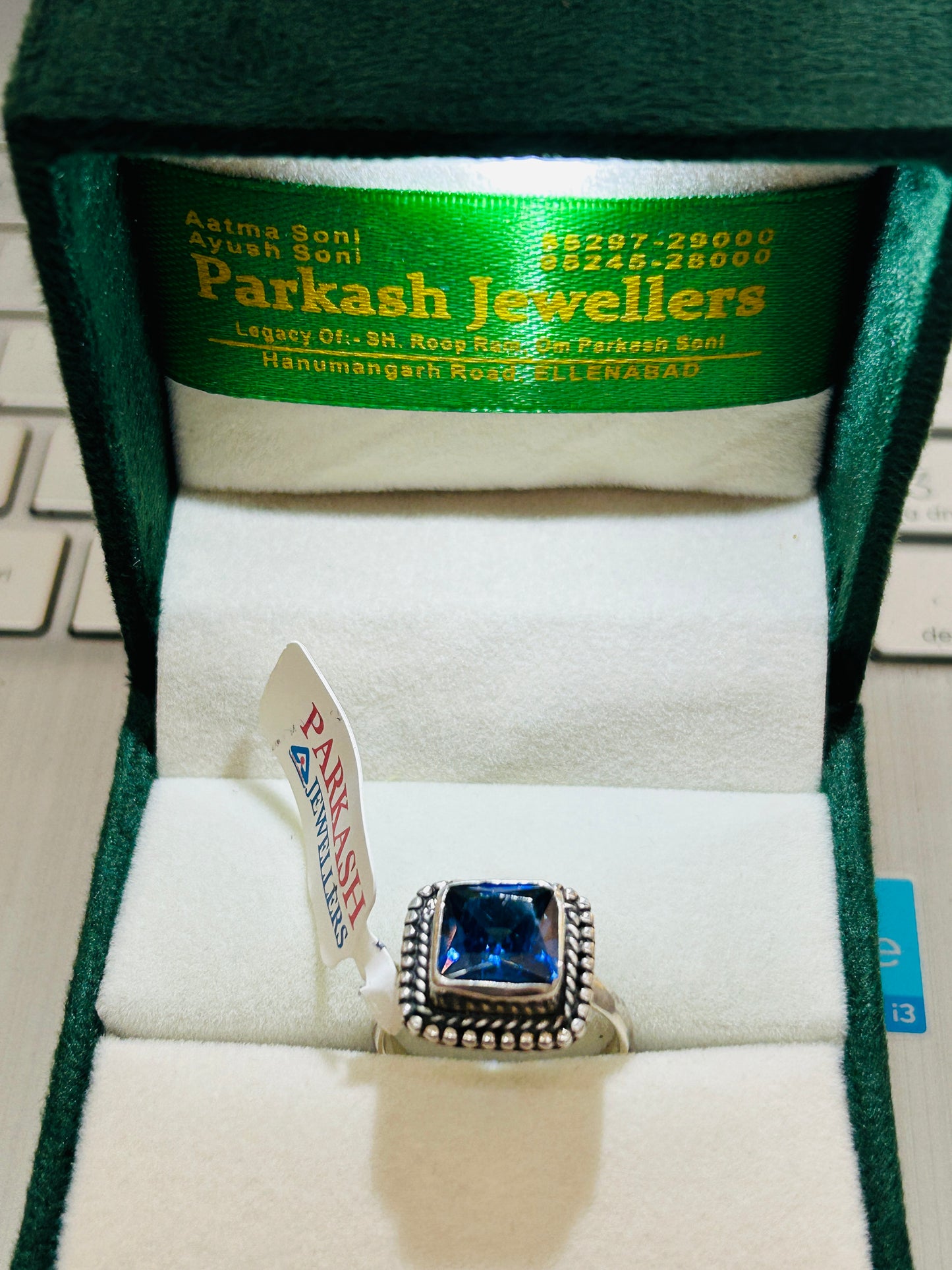 Italian Silver Ring