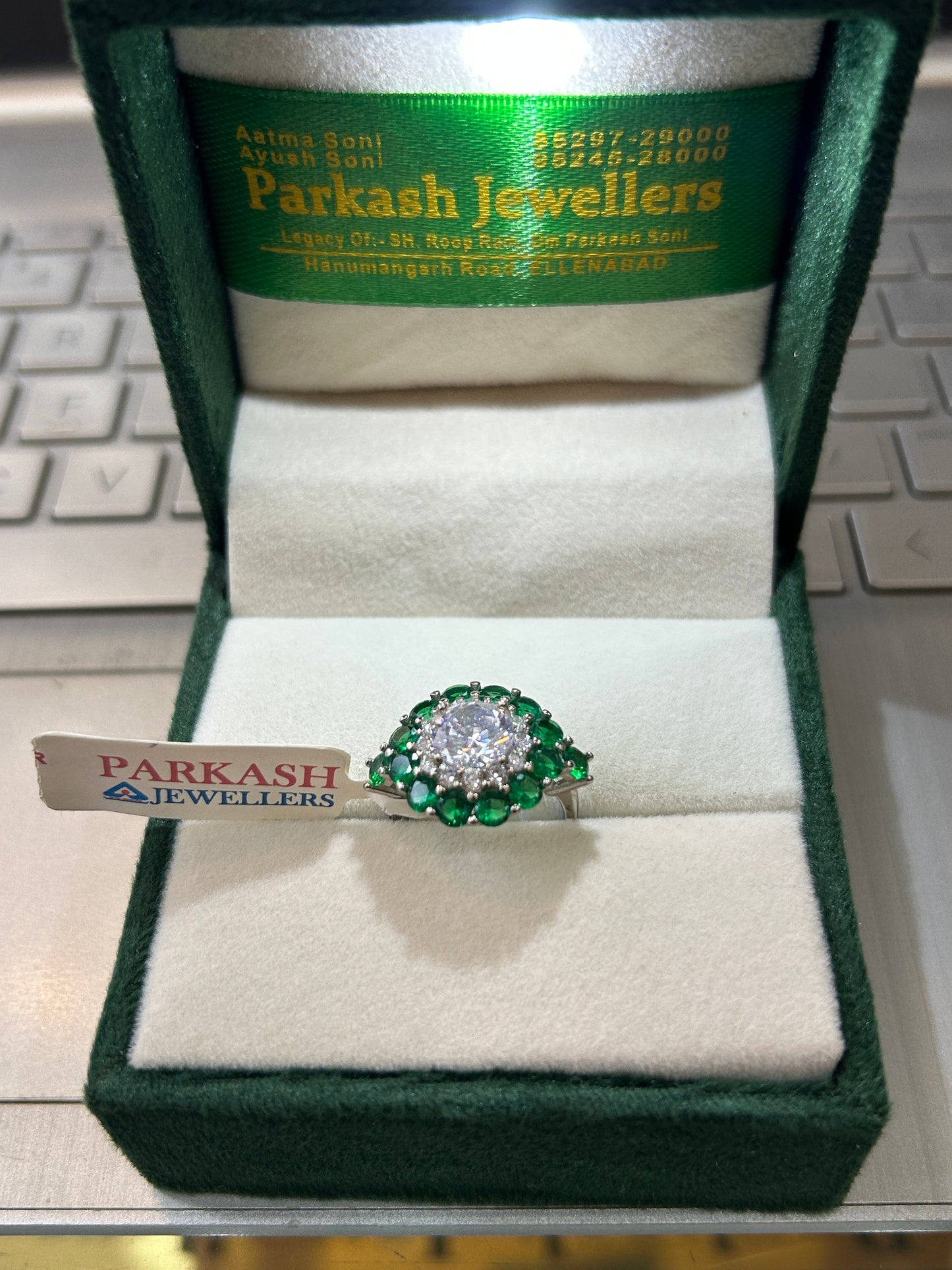 Italian Silver Ring 92.5%