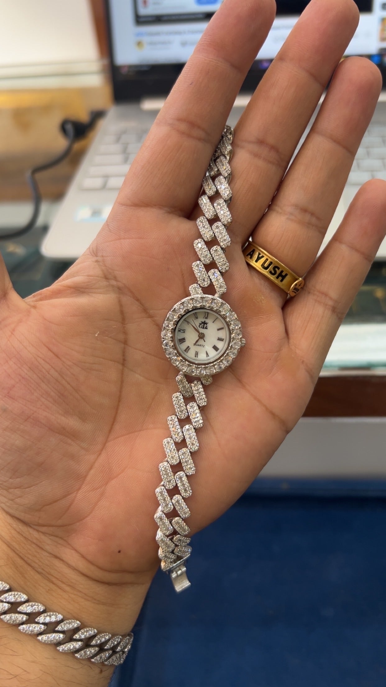 Italian Silver Watch